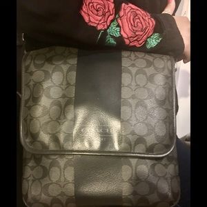 Men Coach Messenger Bag